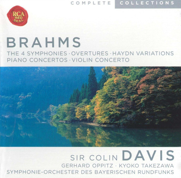 The 4 Symphonies · Overtures · Haydn Variations · Piano Concertos · Violin Concerto