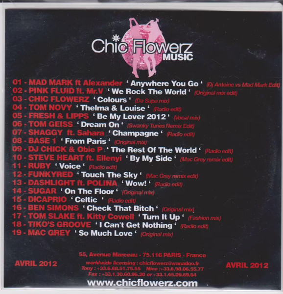 Chic Flowerz Music Avril 2012