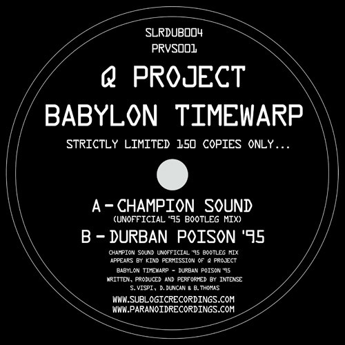 Sublogic Dubplate Vol. 4