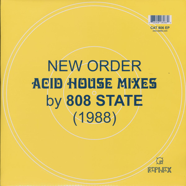 New Order Acid House Mixes By 808 State (1988)