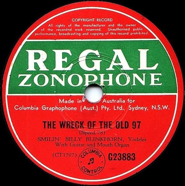 The Wreck Of The Old 97 / Weary Cowboy