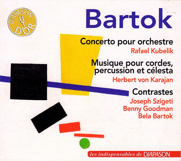 Concerto Pour Orchestre - Musique Pour Cordes, Percussion Et Célesta - Contrastes