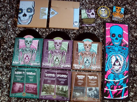 3x 7" Split Box Set