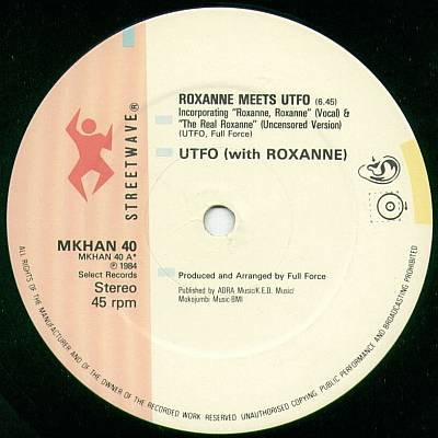 Roxanne Meets UTFO