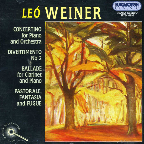 Concertino For Piano And Orchestra, Divertimento No.2, Ballade, Pastorale