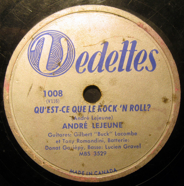 Qu'Est-Ce Que Le Rock'N'Roll / Je Veux Rester