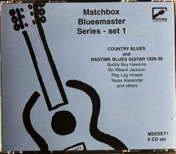 Matchbox Bluesmaster Series Set 1: Country Blues & Ragtime Blues Guitar 1926-30