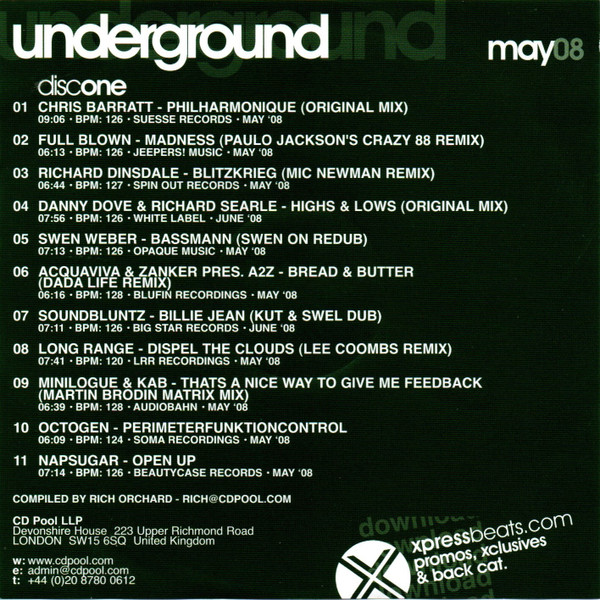 Underground & Alternative - May 2008