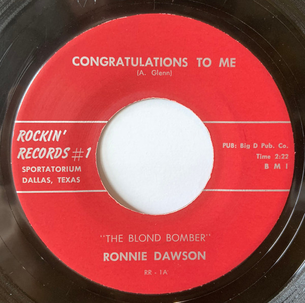 Congratulations To Me / Rockin' Bones