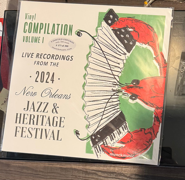 Vinyl Compilation Volume I Live Recordings From The 2024 New Orleans Jazz & Heritage Festival