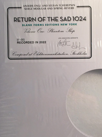 Return Of The SAD 1024, Volume One: Phantom Ship