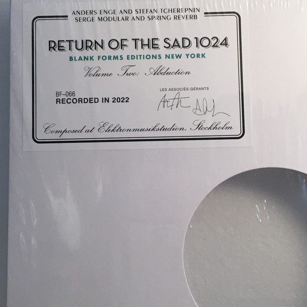 Return Of The SAD 1024, Volume Two: Abduction