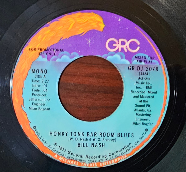 Honky Tonk Bar Room Blues