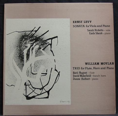 Levy: Sonata For Viola And Piano / Moylan: Trio For Flute, Horn And Piano