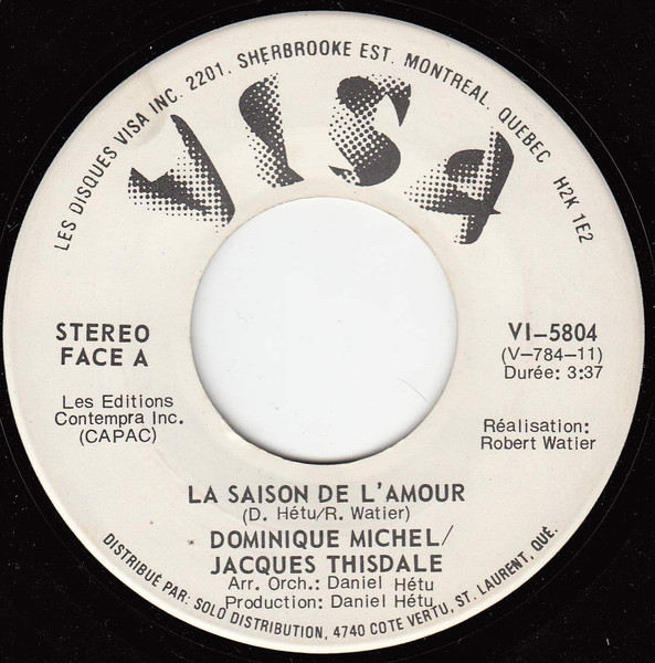 La Saison De L'amour