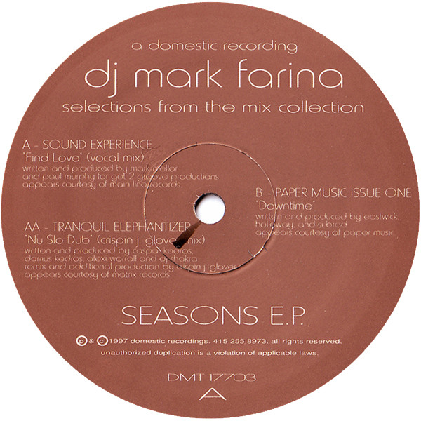 Seasons E.P. (Selections From The Mix Collection)