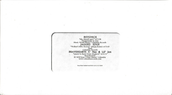 Me, Myself & I / Walked Outta Heaven (Majiq Remix) / Quick To Back Down (Explicit)