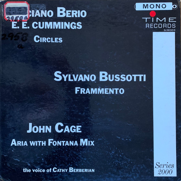 Circles / Frammento / Aria With Fontana Mix