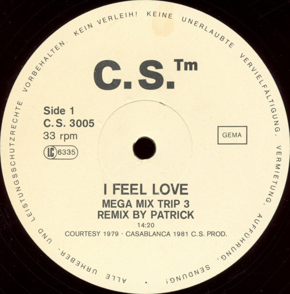 I Feel Love /  Memorabilia / To Hell With Poverty / Why Can't We Live Together