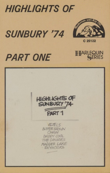 Highlights Of Sunbury '74 Part One