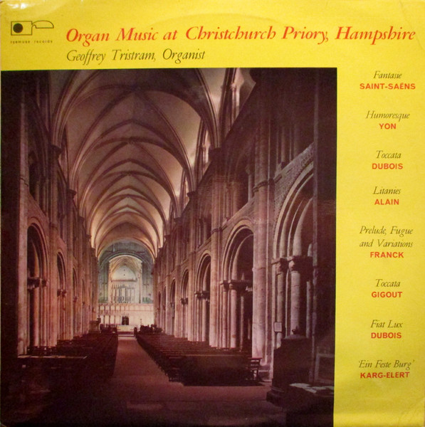 Organ Music At Christchurch Priory, Hampshire