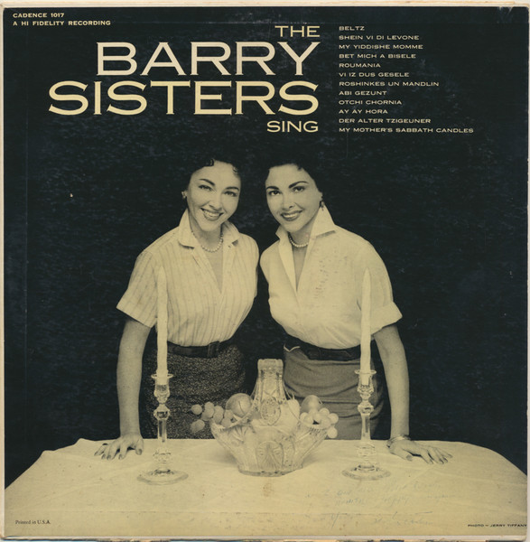 The Barry Sisters Sing