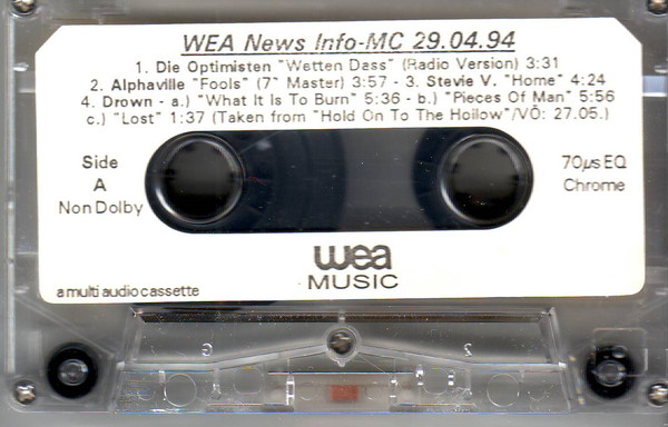 WEA News Info - MC 29.04.94
