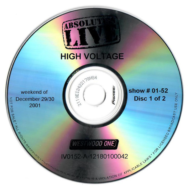 Absolutely Live High Voltage - Best Of 2001