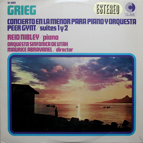 Concierto En La Menor Para Piano Y Orquesta / Peer Gynt Suites 1 Y 2