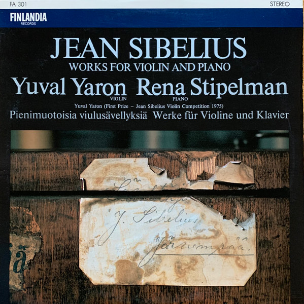 Works For Violin And Piano = Pienimuotoisia Viulusävellyksiä = Werke Für Violine Und Klavier