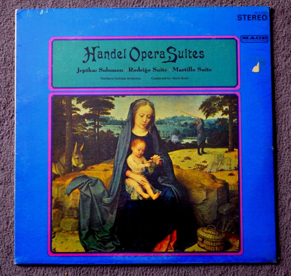Handel Opera Suites SIMFONIA ORCHESTRA BORIS BRETT
