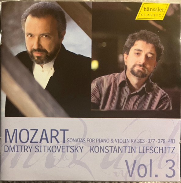 Sonatas For Piano & Violin Vol. 3