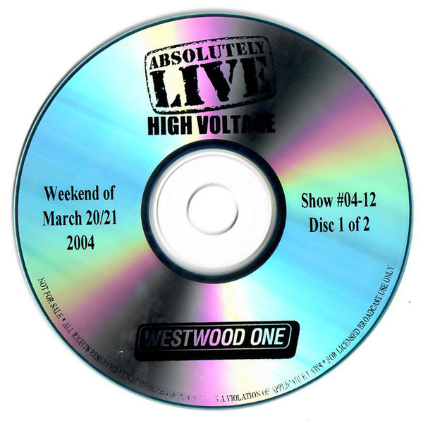 Absolutely Live High Voltage