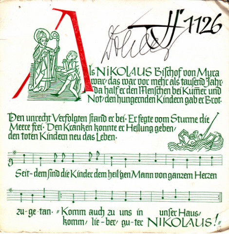 Nikolauslieder / Advent Kantate Für Kinder