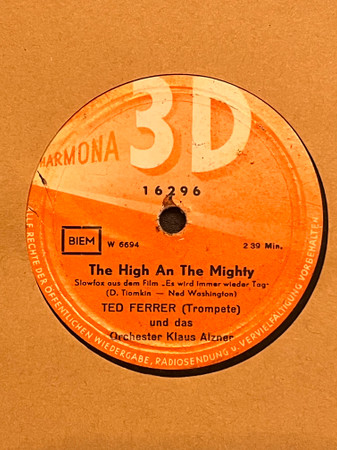 The High And The Mighty / Wenn Die Luchter Glüh'n