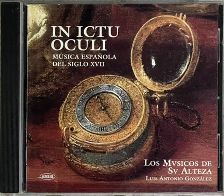 In Ictu Oculi.Música Española Del Siglo XVII