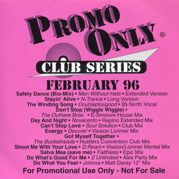 Promo Only Club Series: February 96