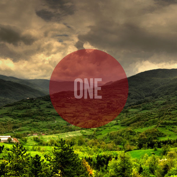 One