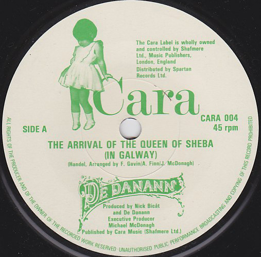 The Arrival Of The Queen Of Sheba (In Galway)