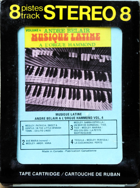 Musique Latine À L'Orgue Hammond Vol. 4