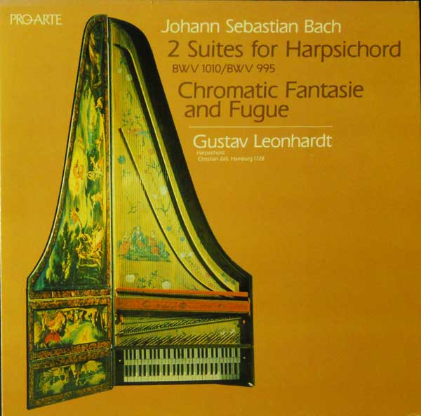 2 Suites For Harpsichord - Chromatic Fantasie And Fugue