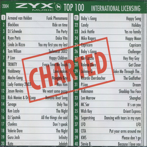 ZYX Music Top 100 International Licensing