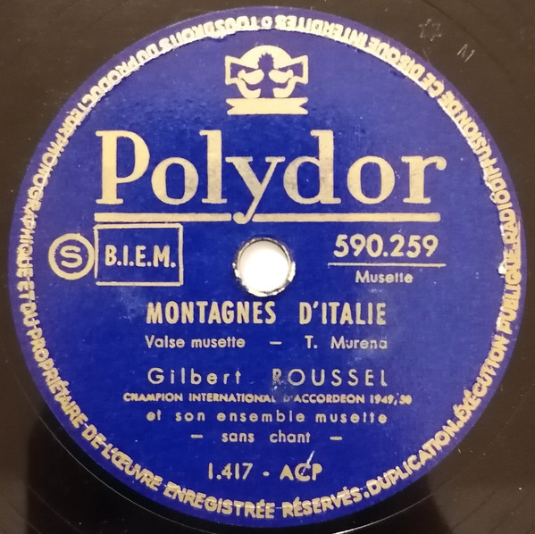 Montagnes D'Italie / La Petite Valse