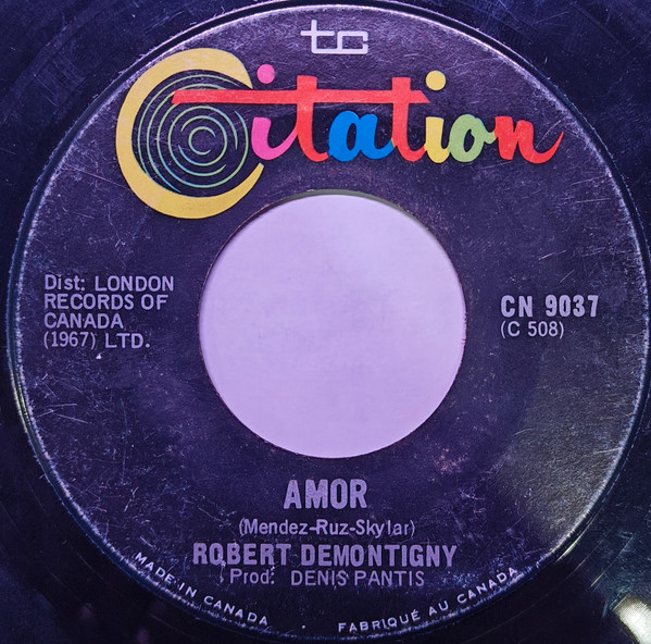Amor / Ce Soir Je Veux T'Aimer