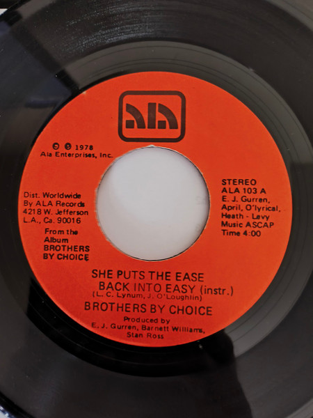 She Puts The Ease Back Into Easy (Instrumental)