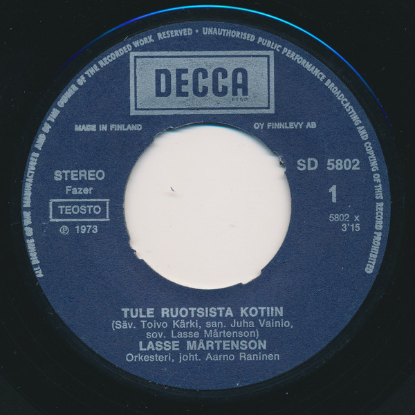 Tule Ruotsista Kotiin