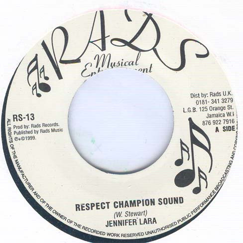 Respect Champion Sound / Consider Me