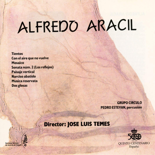 Tientos / Con El Aire Que No Vuelve / Mosaico / Sonata Nº2 / Paisaje Vertical / Narciso Abatido / Musica Reservata / Dos Glosas