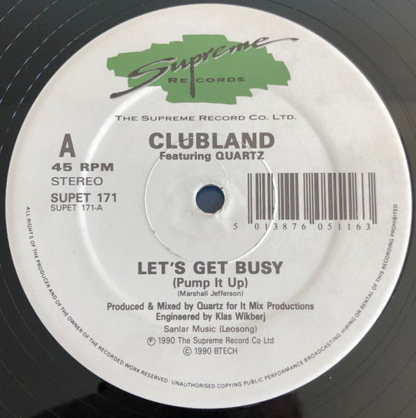 Let's Get Busy (Pump It Up)