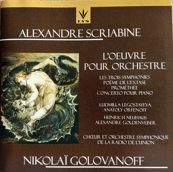 L'oeuvre Pour Orchestre (Les Trois Symphonies; Poème de L'Extase; Prométhée; Concerto Pour Piano)